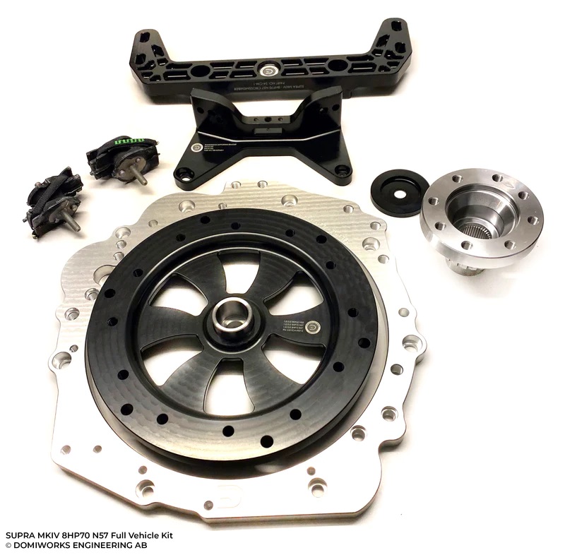  DOMIWORKS 2JZ + 8HP70 (N57) Kit FOR TOYOTA SUPRA MKIV (JZA80) 