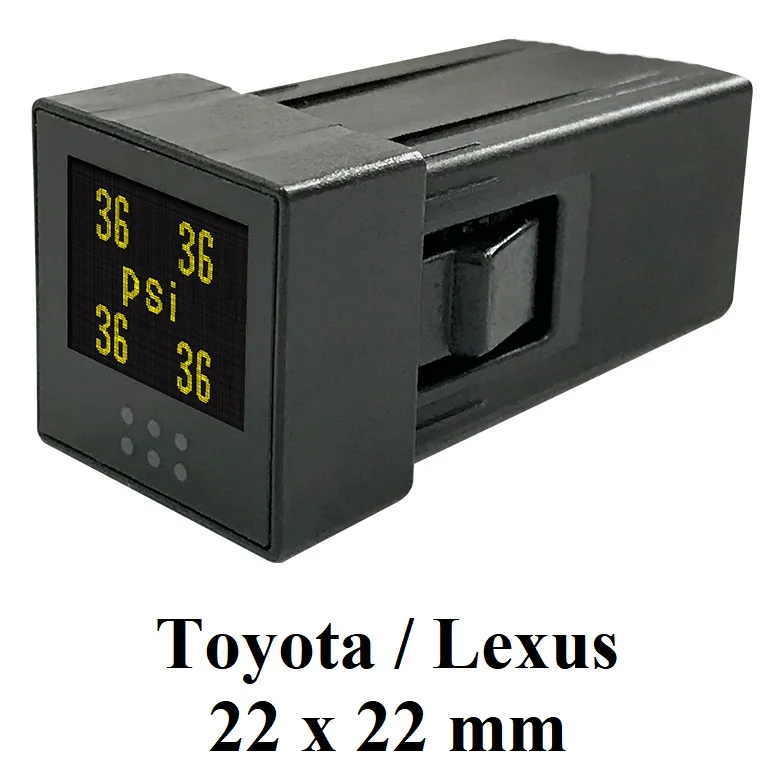 Toyota/Lexus TPMS Display-Rav4, Corolla Cross, Auris