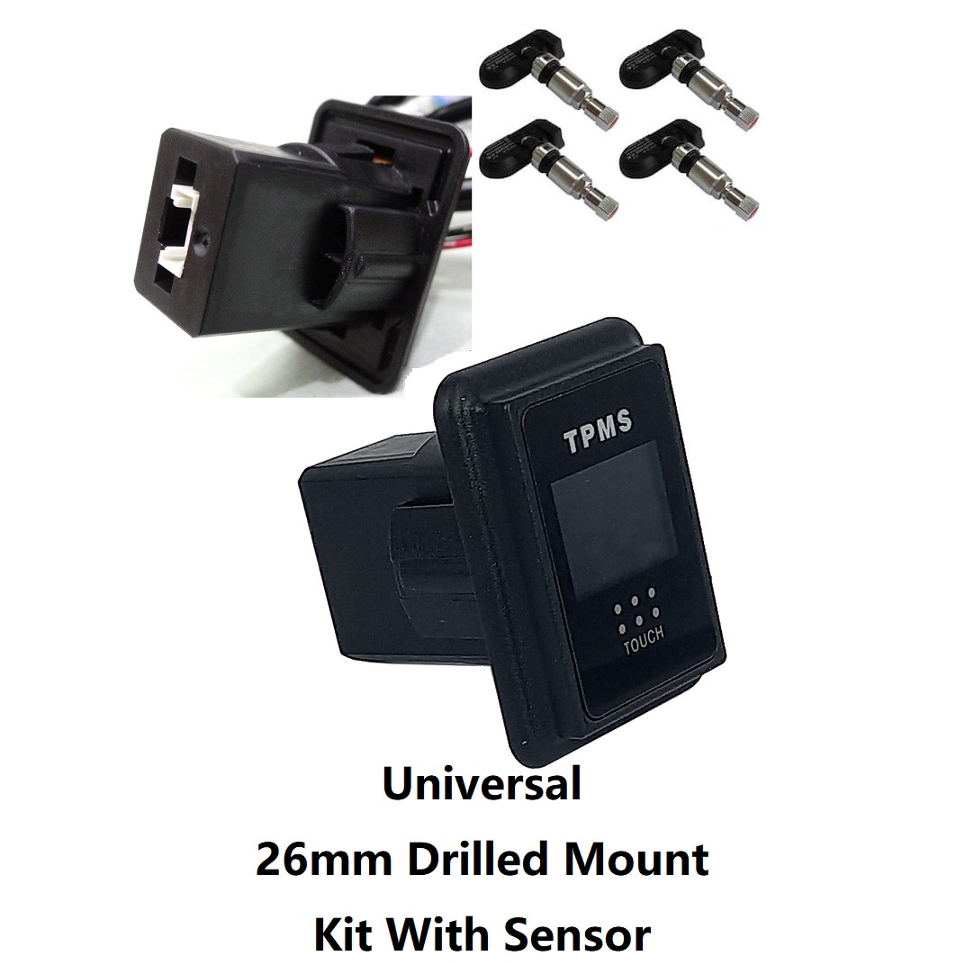 TPMS Display- Universal Drill Type with Sensors