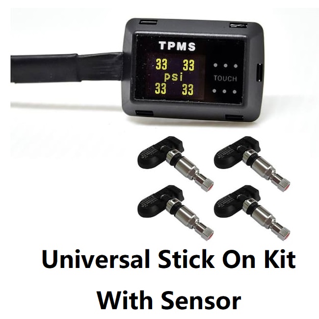 TPMS Display - Universal Stick On w/ Sensors