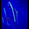 1JZ-GTE VVTI Clear Cam Gear Cover W/ Blue LED