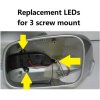 Chasing LED- LED Mirror Cover Replacement Kit 