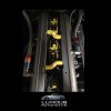 Yellow Silicone 2JZGTE Valve Cover Cross Over Vent Hoses
