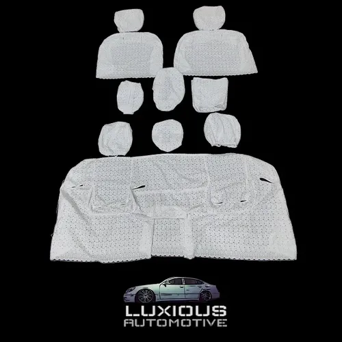 Luxious Auto Lace Seat Covers TC Fabric-1