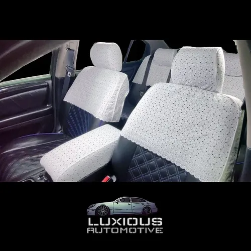 98-05 Lexus GS / Toyota Aristo JDM Lace Seat Covers TC Fabric-1