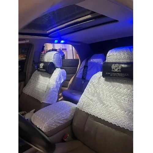 1995-2000 UCF20 Lexus LS400 / Toyota Celsior JDM Lace Seat Covers TC Fabric-1