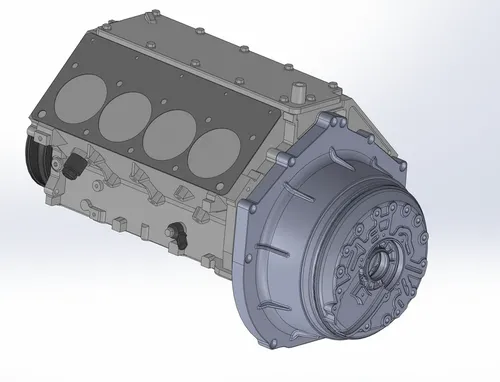 Chevy LS/LT/SB/BB Ultim8HP Bellhousing Kit- 6 Bolt Crankshaft